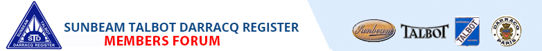 Sunbeam Talbot Darracq Register - Members Forum